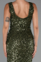 Abendkleid Lang Khaki ABU5281