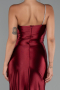 Weinrot Abschlusskleid Lang ABU5022