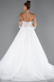 Hochzeitskleider Lang Weiß ABG103