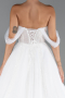 Hochzeitskleider Lang Weiß ABG103