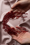 Haaraccessoires Weinrot TK222