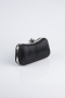 Abendtasche Laserschnitt Schwarz SH855