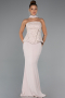 Abendkleid Lang Beige ABU5320