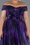 Abendkleid in Übergröße Lang Violette ABU5263