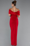 Standesamtkleid Lang Rot ABU5352