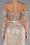 Abendkleid Lang Gold ABU5338