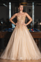 Designer Abendkleid Lang Gold ABU5343
