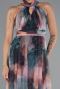 Zwiebelschale Abschlusskleid Lang ABU674