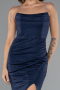 Abschlusskleid Lang Marineblau ABU5389