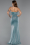 Türkis Abschlusskleid Lang ABU5245