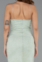 Abendkleid Lang Spitze Minzgrün ABU5407