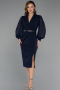 Partykleid Midi Marineblau ABK2462