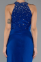 Abendkleid Lang Sächsischblau ABU5422