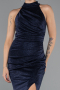 Abendkleid Lang Marineblau ABU5426
