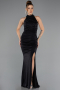 Abendkleid Lang Schwarz ABU5426