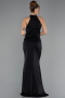 Abendkleid Lang Schwarz ABU5426