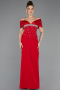 Abendkleid Lang Rot ABU5440