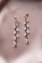 Ohrschmuck Gold-Altrosa UK927