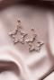 Ohrschmuck Gold-Altrosa UK928