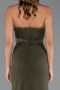 Abendkleid Lang Khaki ABU5476