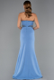 Abendkleid Lang Indigo ABU5476