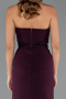 Abendkleid Lang Violett dunkel ABU5476