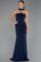 Abendkleid Lang Marineblau ABU5476