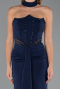 Abendkleid Lang Marineblau ABU5476