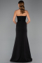 Abendkleid Lang Schwarz ABU5476