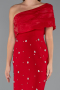 Partykleid Midi Rot ABK2337