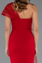 Abendkleid Lang Rot ABU4969