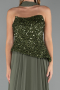 Abendkleid Lang Chiffon Khaki ABU5486
