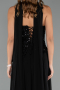 Abendkleid Lang Chiffon Schwarz ABU5486