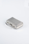 Abendtasche Gemustert Platin SH857