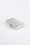 Abendtasche Gemustert Platin SH858