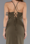 Abendkleid Lang Khaki ABU5506