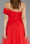 Abendkleid Lang Rot ABU5528