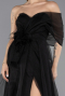 Abendkleid Lang Schwarz ABU5528