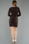 Partykleid Kurz Braun ABK2484