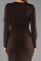 Partykleid Kurz Braun ABK2484