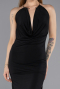 Partykleid Midi Schwarz ABK2495