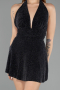 Partykleid Mini Schwarz ABK2490