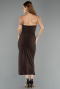 Partykleid Midi Braun ABK2495