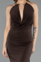 Partykleid Midi Braun ABK2495