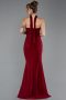 Abendkleid Lang Weinrot ABU5561
