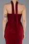 Abendkleid Lang Weinrot ABU5561