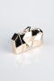 Abendtasche Metall Gold-Metallic SH921