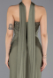 Abschlusskleid Lang Khaki ABU5564