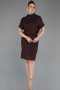 Partykleid Midi Braun ABK2494