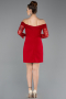Rot Partykleid Kurz ABK2455